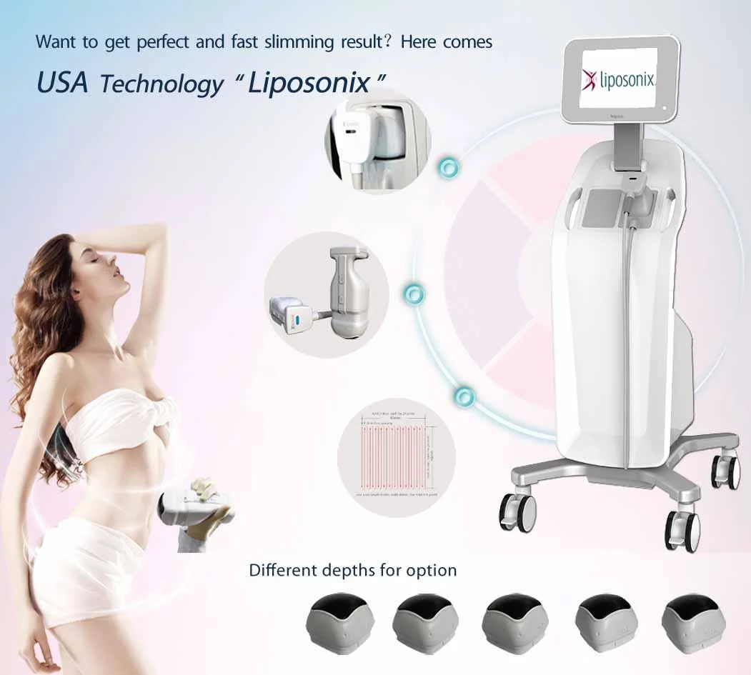 High Focused Ultrasonic Fat Dissolution Liposonix Hifu Body Slimming Weight Loss Machine