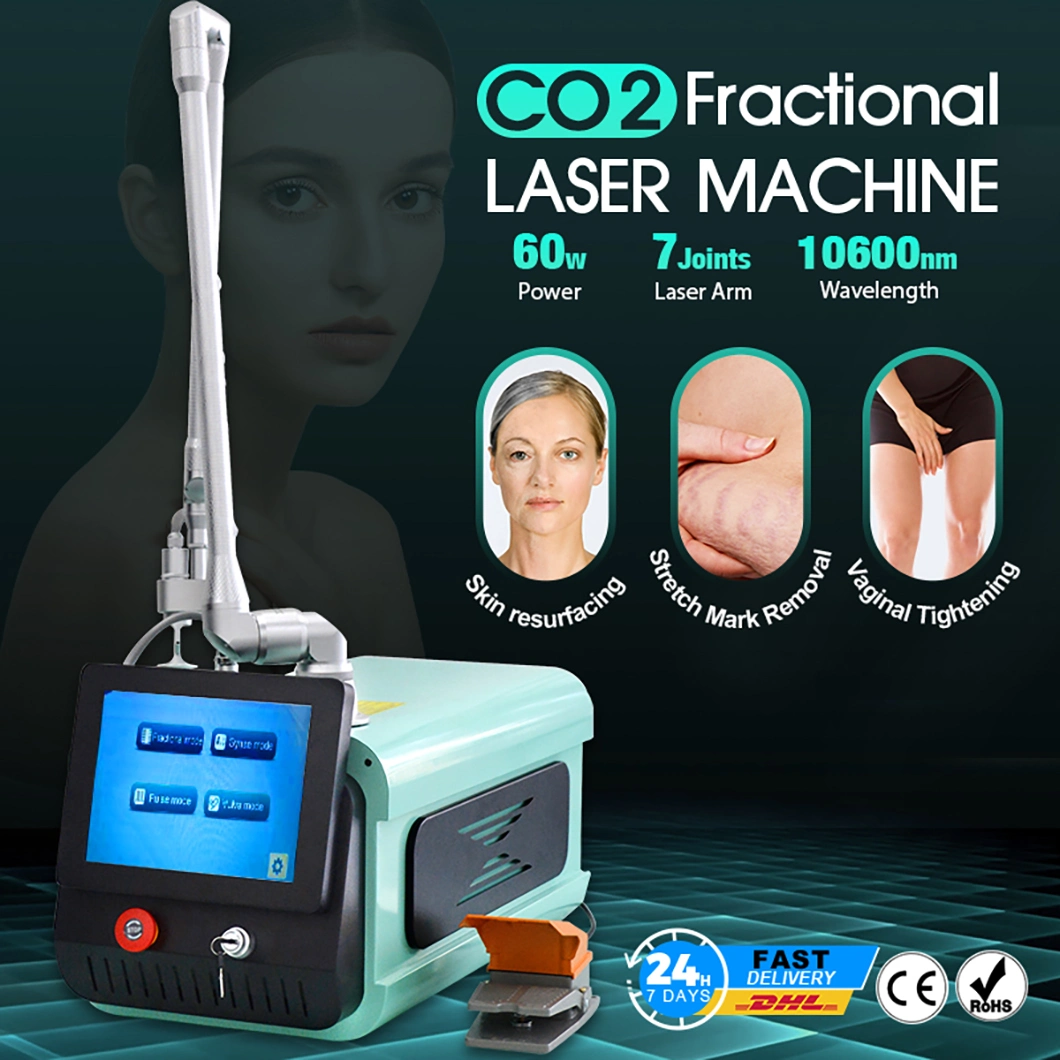 Latest 2023 CE CO2 Fractional Laser Scar Pigment Acne Stretch Mark Treatment Resurfacing Skin Vagina Rejuvenation Professional Laser