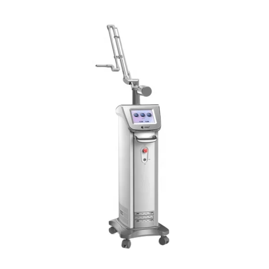 Macchina di bellezza laser frazionata CO2 per resurfacing della pelle multifunzione GSD per uso domestico, macchina di bellezza per salone di peeling laser al carbonio