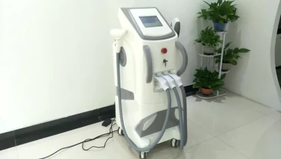 Dispositivo per la rimozione del tatuaggio laser YAG a radiofrequenza per depilazione IPL Hot Opt Elight 3 in 1