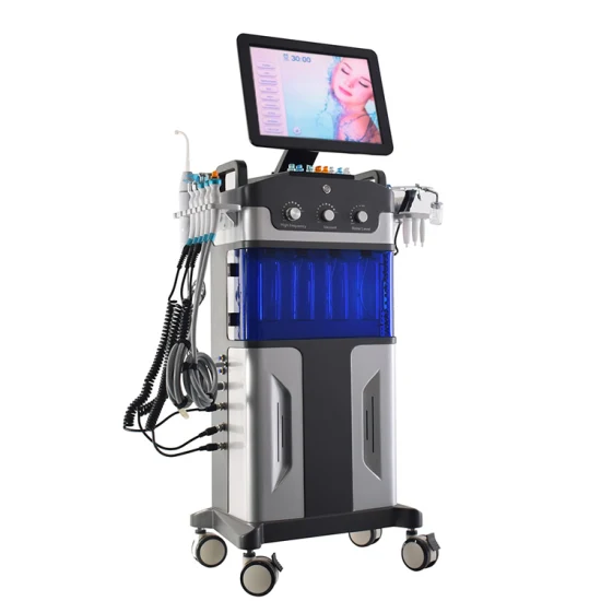 Dispositivo Hydra Faci multifunzionale 12 in 1 per Hydra Faci Magic Hydra Oxygen Facial SPA System Hydro Beauty Equipment