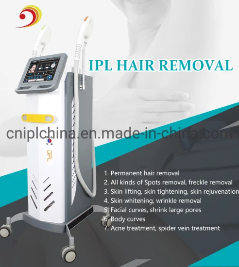 Dispositivo IPL multifunzione, super depilazione, ringiovanimento della pelle, rimozione delle cicatrici, ringiovanimento delle macchie dell'età, macchina di bellezza laser IPL