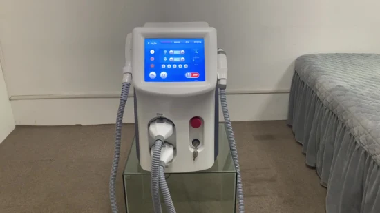 Depilazione laser estetica IPL approvata dal CE medico Macchina permanente per la depilazione facciale Elight